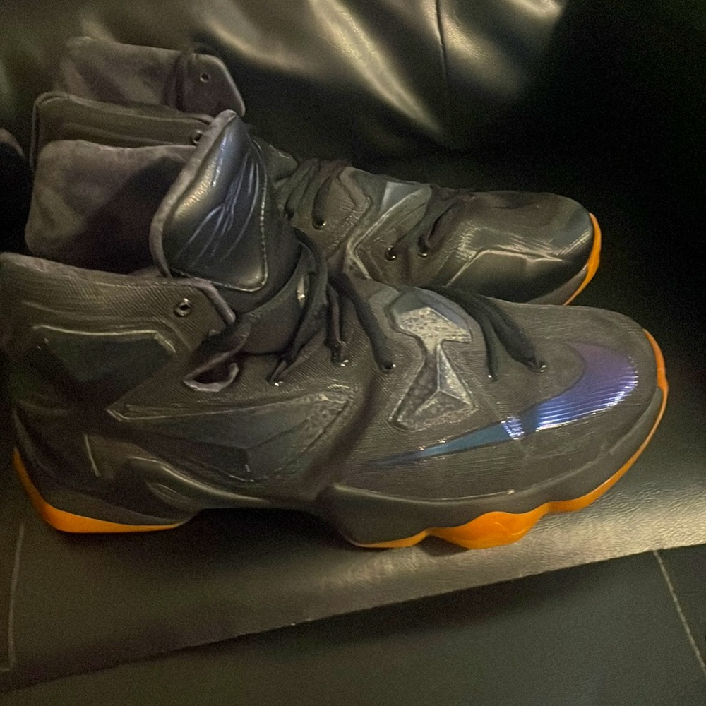 Used Nike Black LeBron 13 sneaker